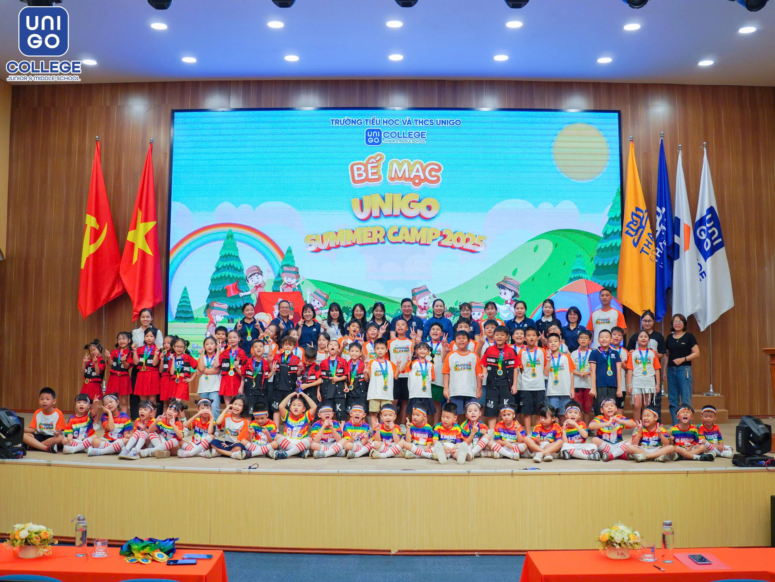 LỄ BẾ MẠC TRẠI HÈ UNIGO SUMMER CAMP 2025 & NGÀY HỘI THỂ THAO “SÓNG XANH VẪY GỌI”